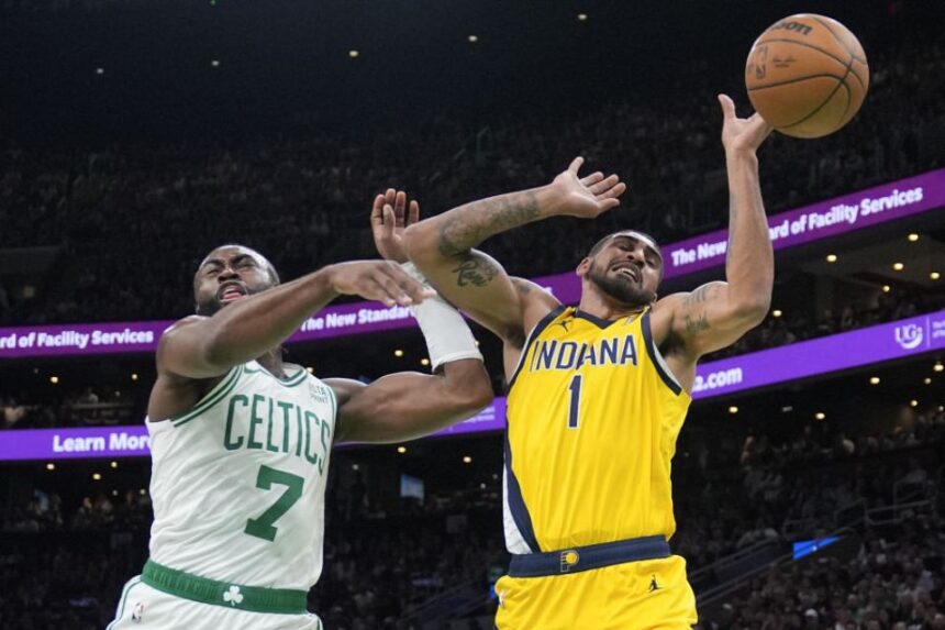 boston celtics vs pacers match player stats