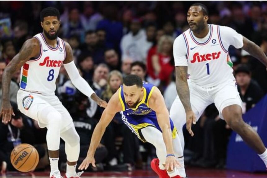 76ers vs Golden State Warriors match player stats