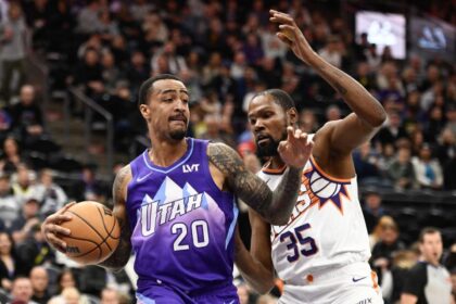 Phoenix Suns vs Utah Jazz match player stats